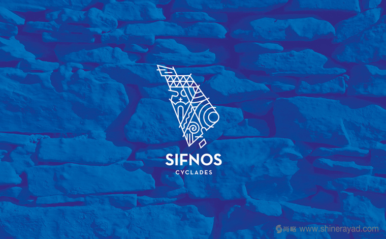 Sifnos锡弗诺岛旅游LOGO设计VI形象设计-上海logo设计1