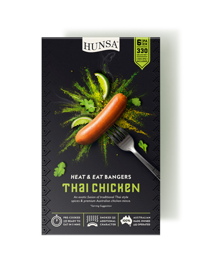 HUNSA供热及吃香肠包装设计-上海食品包装设计国外佳作欣赏2