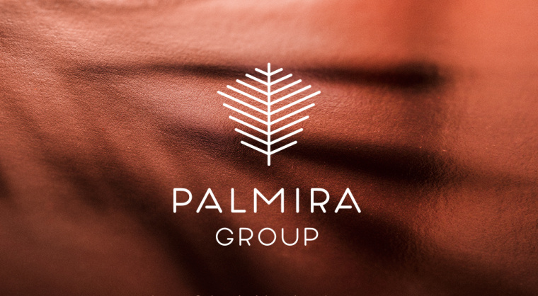 上海logo设计欣赏Palmira Group棕榈树企业logo设计VI设计1