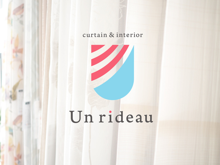 Unrideau 窗帘布衣家居logo设计VI设计-上海logo设计公司1