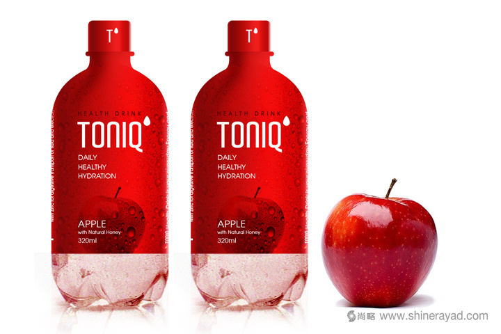 经典红色风 Toniq保健饮料品牌包装设计-上海包装设计公司1