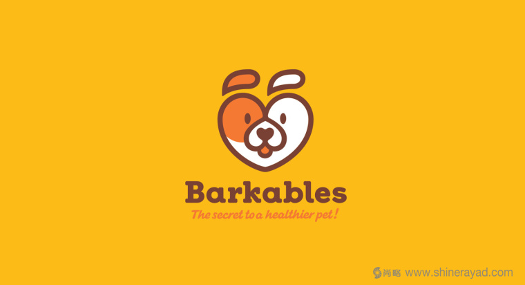 Barkables 宠物狗医院机构logo设计宠物-上海logo设计公司1