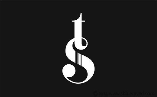 独立制琴师品牌Tom Sands 吉他logo设计-上海logo设计公司鉴赏1