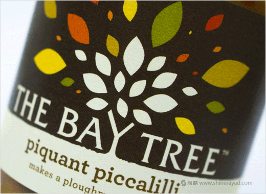 上海包装设计公司欣赏：The Bay Tree 每日树品牌瓶装泡菜酱菜包装设计2