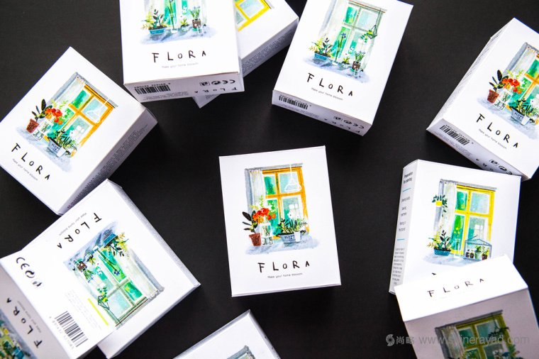 FLORA 鲜花球茎根茎包装设计-上海包装设计公司设计收藏1