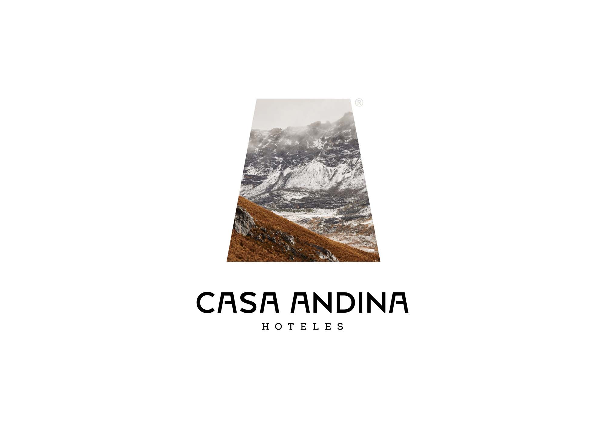 简约几何图形logo及vi设计-Casa Andina旅游文化产业新品牌形象设计