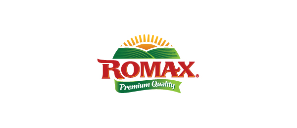 创意太阳logo设计灵感-Romax农场Logo 