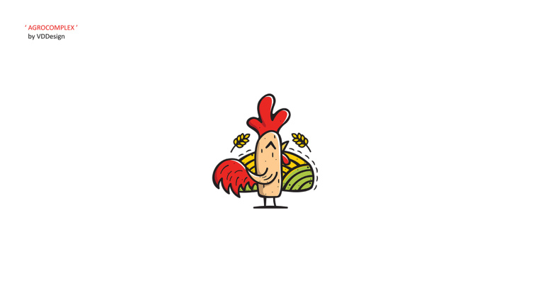 上海尚略logo设计公司分享30个为2017年鸡年创作的鸡元素logo设计创意作品