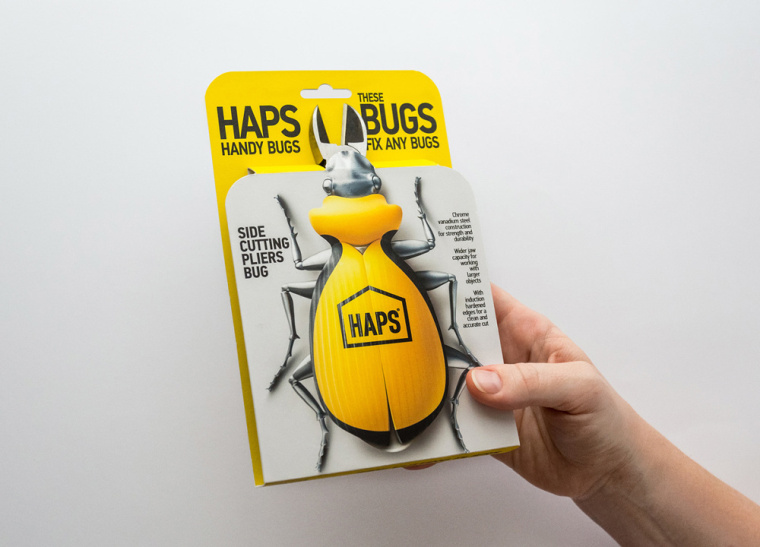 Handy Bugs五金工具昆虫产品造型创意设计与包装设计-上海包装设计公司