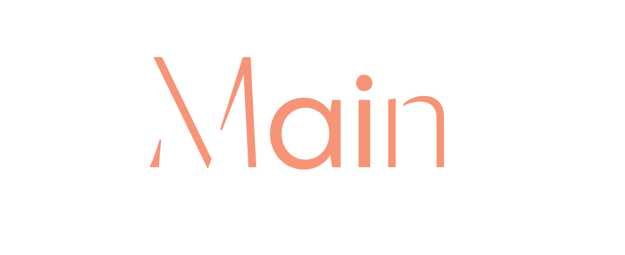 灵活多变简约logo设计VI设计-洛杉矶博物馆The Main更新品牌形象