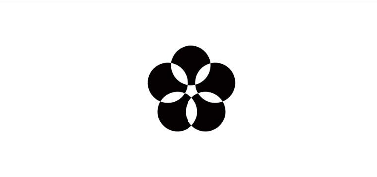 WIHAYO 杜松子酒新品牌梅花形logo设计-上海logo设计公司