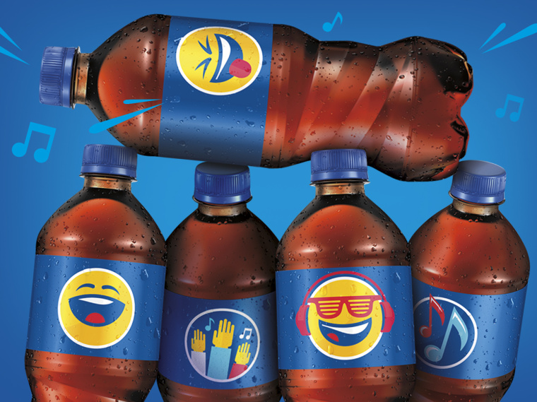 百事可乐Say It With Pepsi 整合营销传播推广活动及包装设计