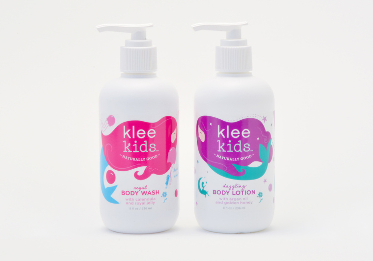 Klee kids 婴儿护肤品包装设计-上海母婴婴童包装设计公司