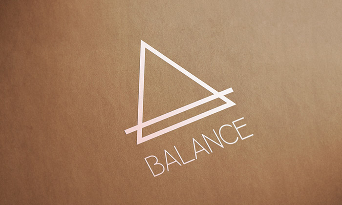 BALANCE天然有机草本精油与瑜伽健身器材标志设计-上海标志设计公司