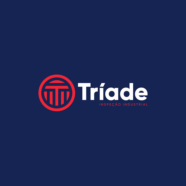 Tríade 工业品检测企业logo设计品牌VI形象设计-上海品牌设计公司