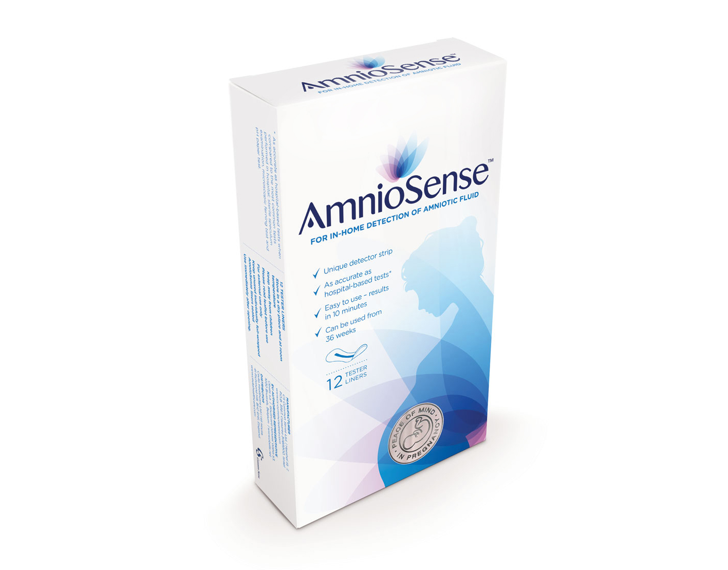 AmnioSense 孕妇羊水泄漏检测剂产品包装设计-上海医药包装设计公司