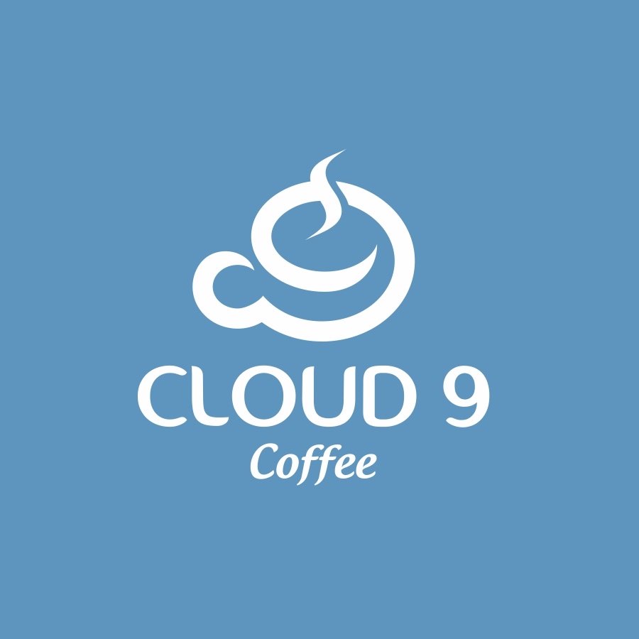 以咖啡杯为元素的咖啡logo设计-上海logo设计公司-上海品牌设计公司
