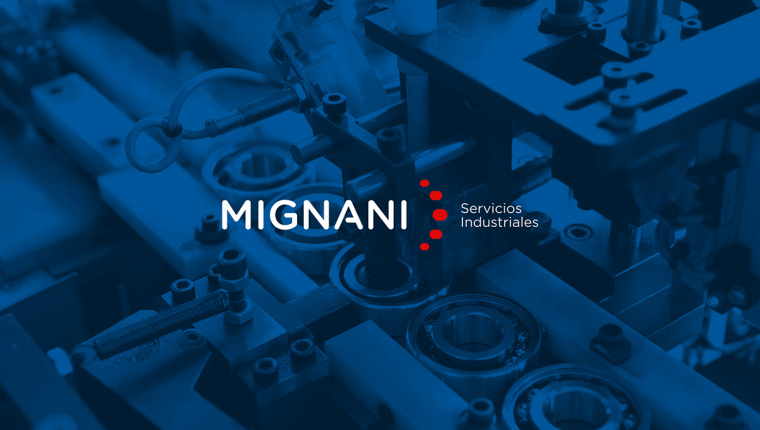 MIGNAN轴承品牌logo设计-上海工业品品牌形象设计logo设计VI设计公司