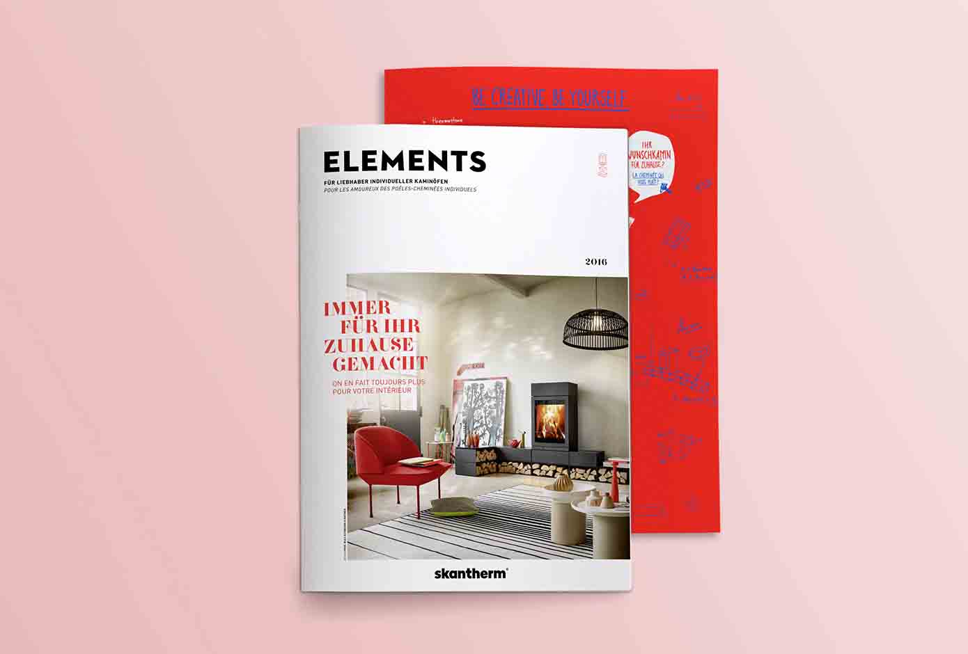 德国品牌斯坎特姆壁炉产品创意宣传册设计-上海宣传册设计公司