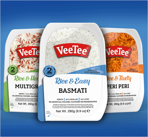 VeeTee 方便米饭便当品牌logo设计包装设计-上海品牌设计公司