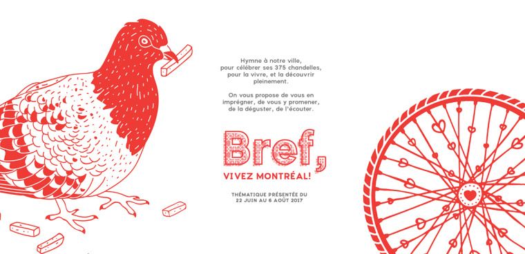 BREF 艺术展会品牌形象设计插画设计-上海品牌形象设计公司