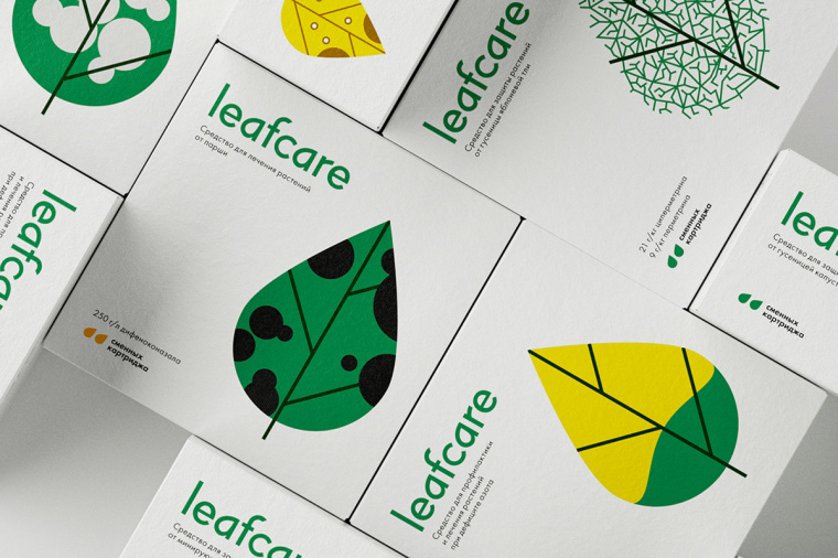 Leafcare 创新植物杀虫剂及植物保护产品包装设计“叶子篇”