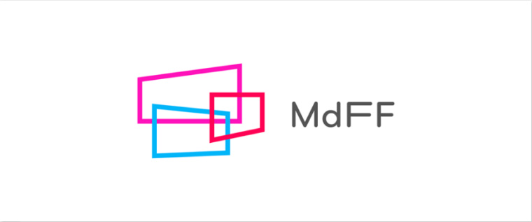 MdFF马里兰电影节新标识logo设计-三个方框