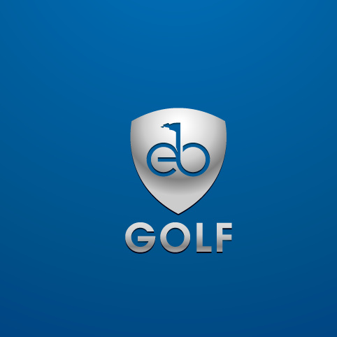 上海标志设计公司现代高尔夫标志-eb高尔夫标志设计