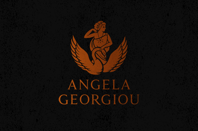 奢侈品品牌设计：Angela Georgiou珠宝首饰品牌形象VI设计logo设计