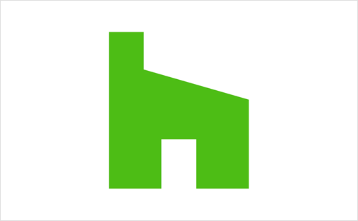 Houzz 世界室内设计平台网站新logo设计欣赏