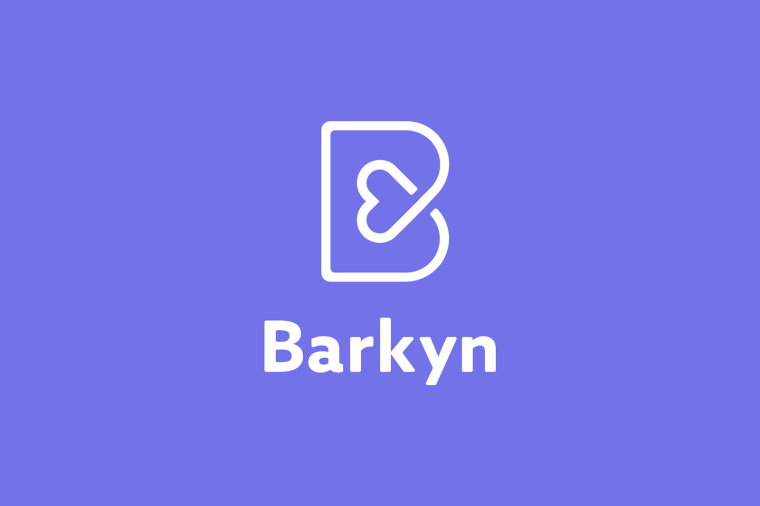 Barkyn 狗粮宠物食品品牌形象设计-logo设计，淡雅温馨风格展现宠物之爱