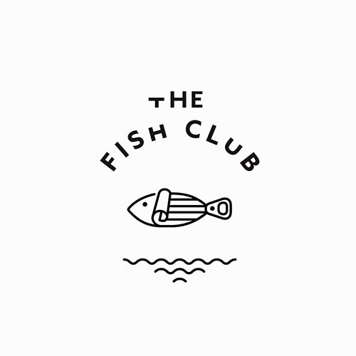 鱼俱乐部餐厅动态logo设计-上海尚略logo设计公司欣赏