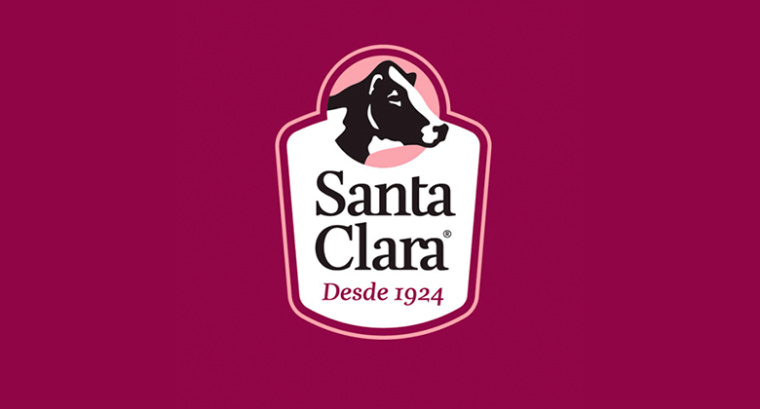 Santa Clara 乳制品品牌形象重塑与标志设计-品牌设计公司欣赏