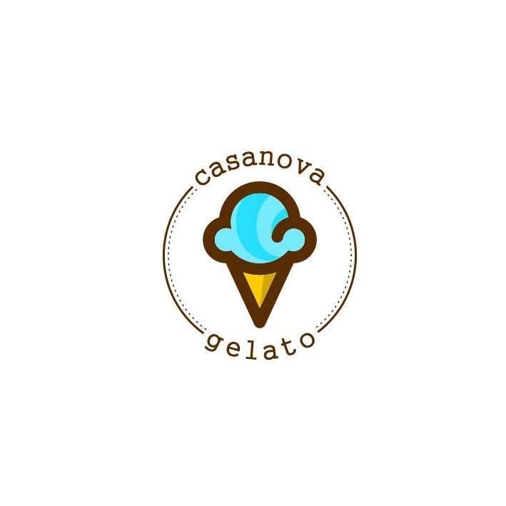 30个绝佳冰淇淋标志logo设计,融化竞争的logo设计