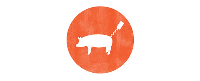 猪和皮诺标志动物logo设计-上海logo设计欣赏