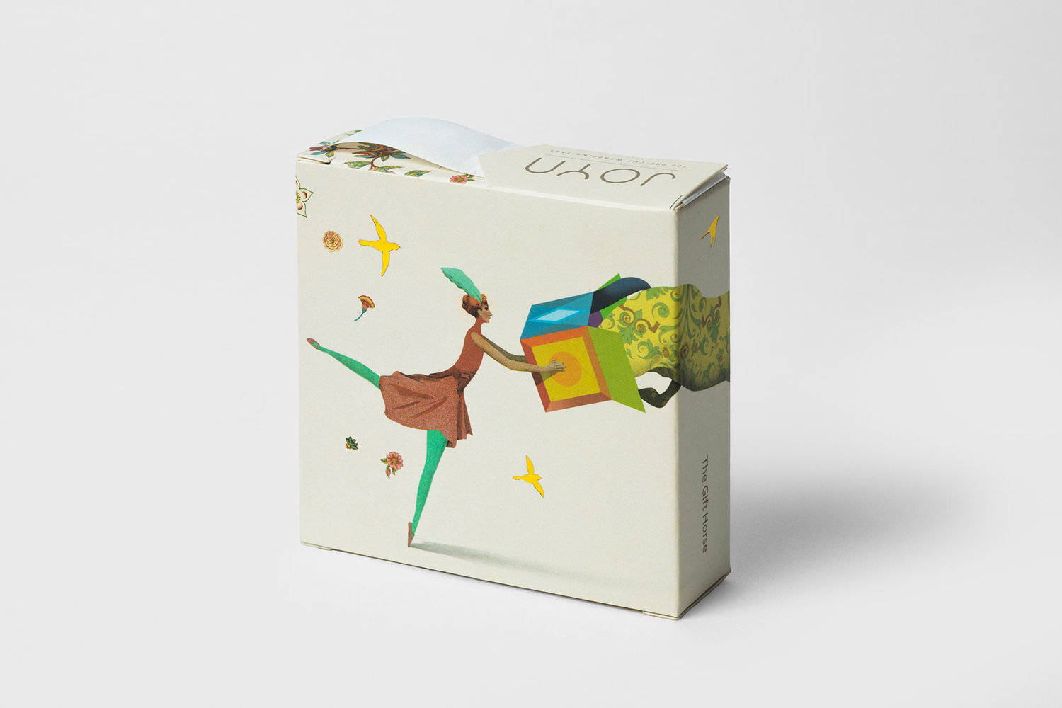 Joyn文具品牌新包装设计，想用艺术插画改善人们使用礼品包装的方式