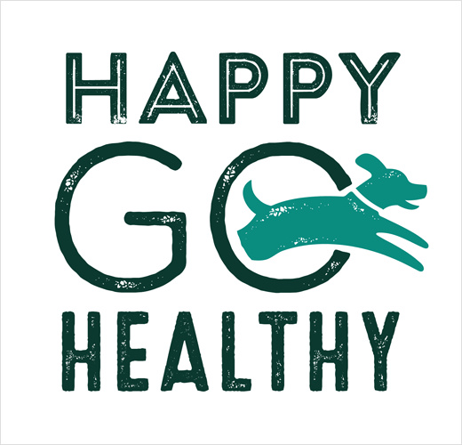 Happy Go Healthy宠物狗保健营养补充剂品牌策划（品牌命名、logo设计）