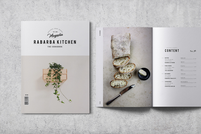 非常艺术感的厨师烹饪餐饮画册设计-上海画册设计公司