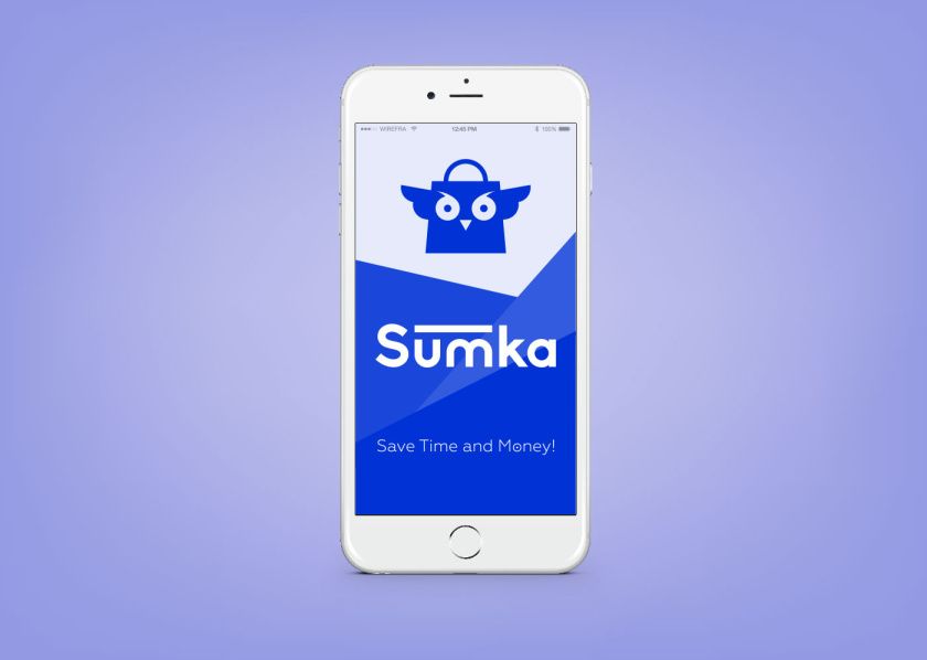 Sumka 商品折扣和促销优惠APP 品牌形象全案策划设计-手机APP启动画面设计