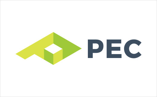太平洋能源公司logo设计-几何图形logo