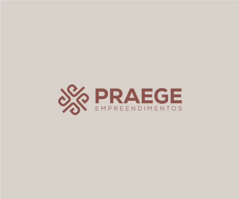 PRAEGE 4个P字母酒店logo设计