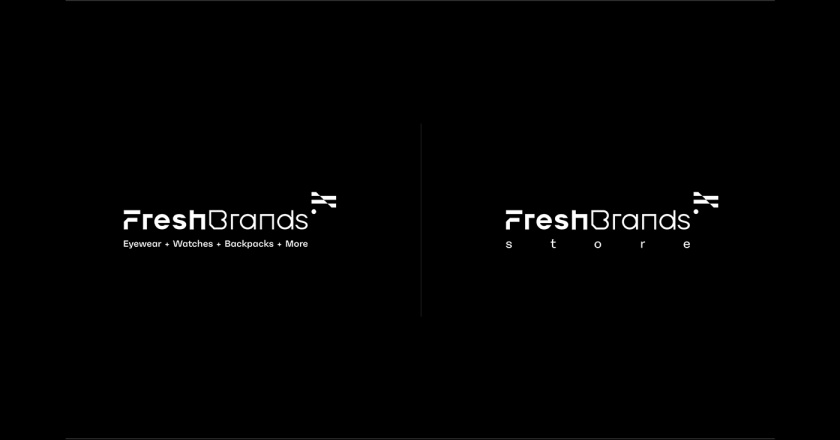 freshbrands 时尚休闲服饰品牌vi形象设计logo设计,动感的变形f字母