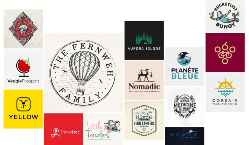 36个令人惊叹的旅游旅行品牌logo设计