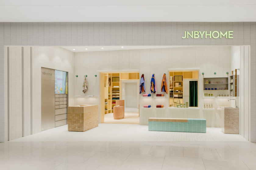 NBYHOME纺织品和日常用品商店商业空间设计，惬意开放的空间设计