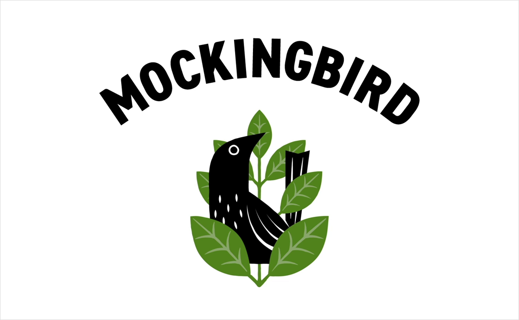 Mockingbird 知更鸟果汁logo设计