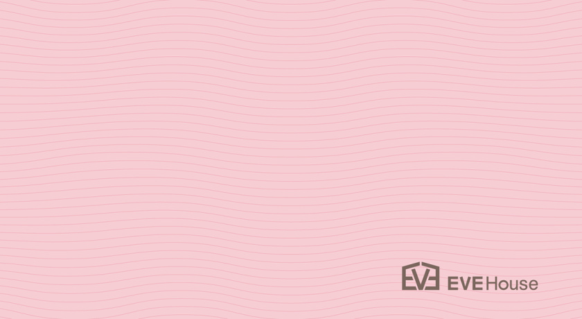 Eve House 家居用品品牌logo设计vi设计，追求设计感的女性粉色风格