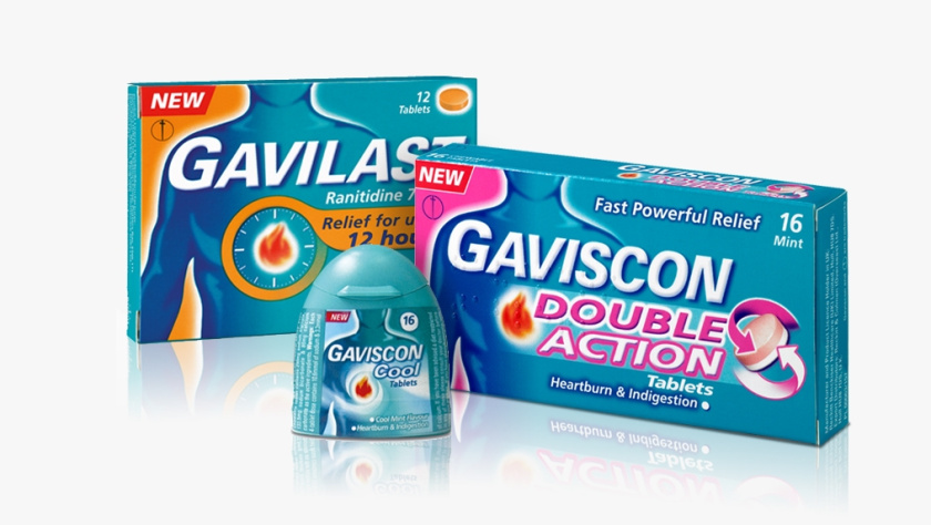 Gaviscon加维斯康胃药品牌重塑命名与包装设计