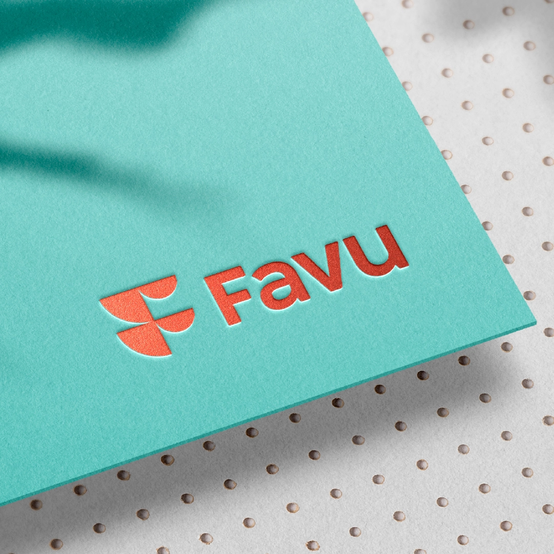 Favu 农业互联网信息平台品牌起名/logo设计/品牌vi形象设计策划，圆角字母F