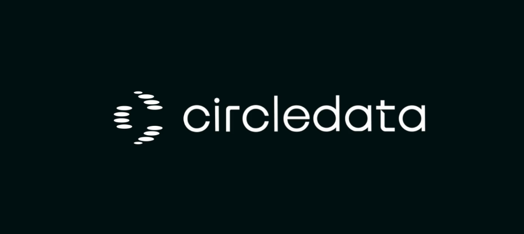 Circledata 数据分析公司logo设计品牌视觉形象vi设计。抽象椭圆形元素