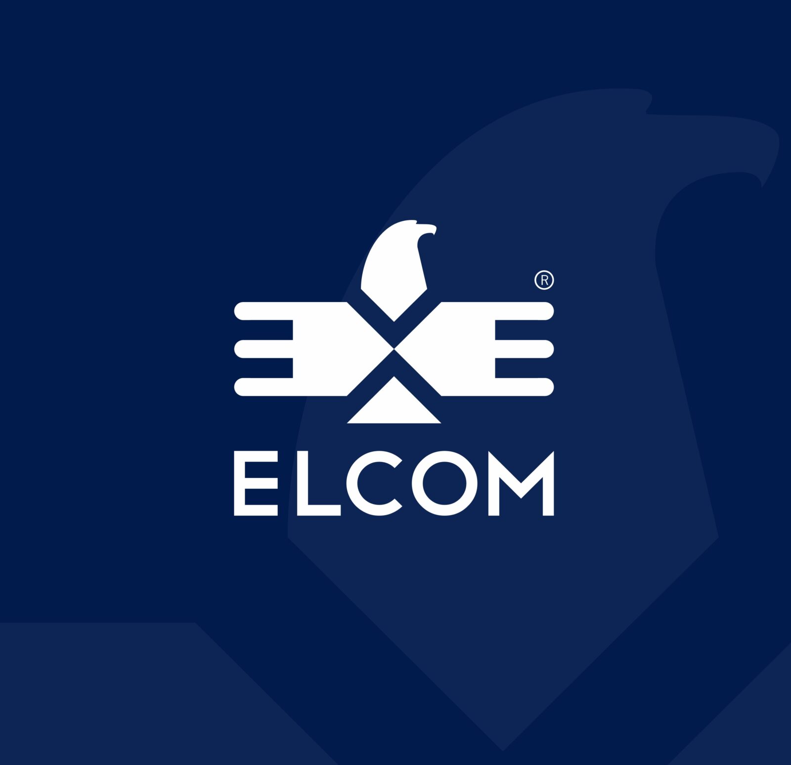 Elcom 机电电子元件品牌logo设计网站设计，专业清晰产生信任